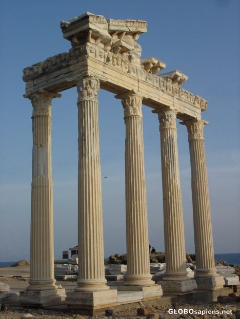 Postcard Apollo  Temple