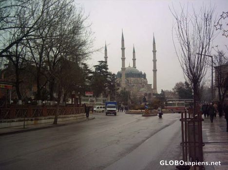 Postcard Edirne-Selimiye