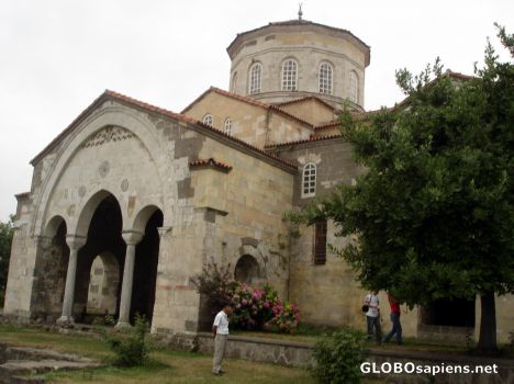 Postcard Hagia Sophia Church in Giresun
