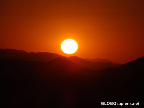 Postcard sunrise view from Nemrut - 2