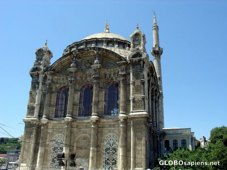 Postcard Ortakoy Mosque