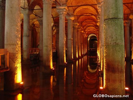Postcard The Basilica Cistern
