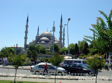 Postcard Sultanahmet Mosque