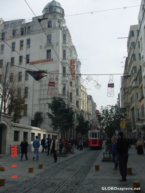 Postcard Istiklal Street , Taksim