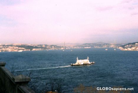Postcard Crossing the Bosporus