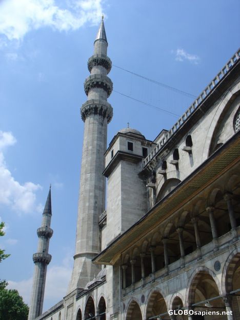 Postcard minarets of Suleymaniye