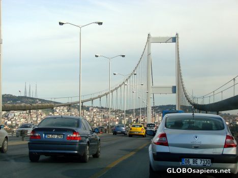 Postcard on the Bosphorus Bridge - 1