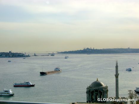 Postcard on the Bosphorus Bridge - 2