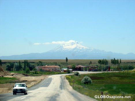 Postcard Erciyes mountain