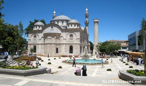 Postcard Yenicami Mosque
