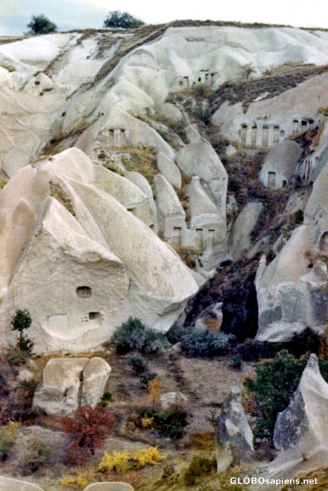 Postcard Zelve Valley Cappadocia