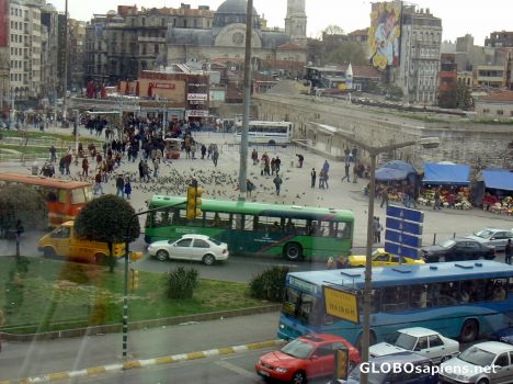 Postcard Taksim square