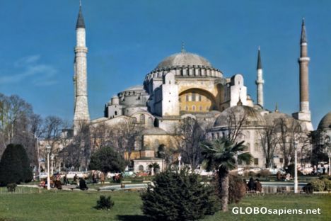 Postcard The Basilica of Hagia Sophia