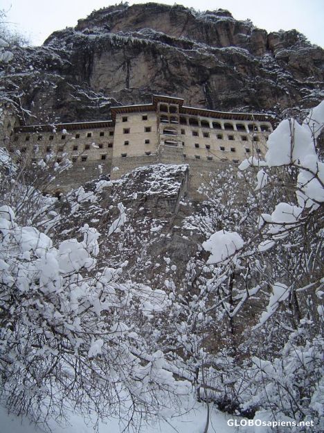 Postcard Sumela Monastery