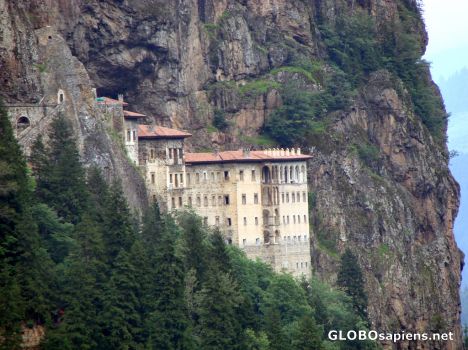 Postcard Sumela Monastery