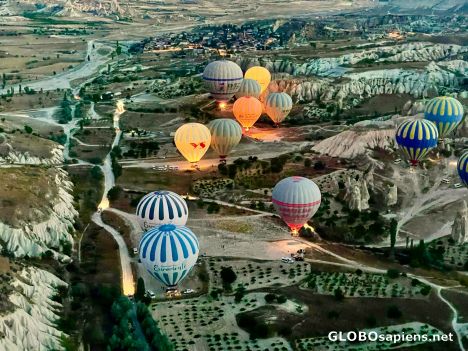 Turkiye - balloon flight.