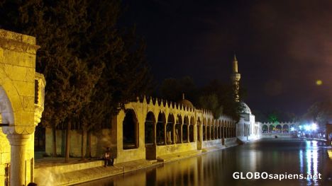 Postcard most famous place in Urfa