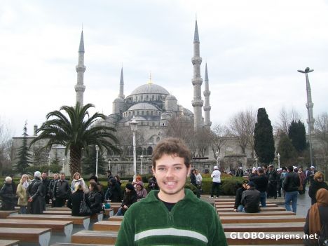Postcard Beautiful Mosques in Istambul