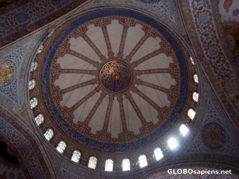 Postcard Domes of the Blue Mosque