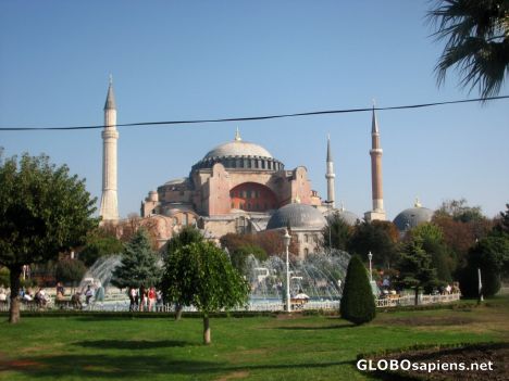 Postcard Hagia Sophia - Church of the Holy Wisdom