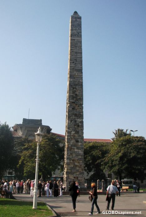 Postcard Hippodrome - Column of Constantine