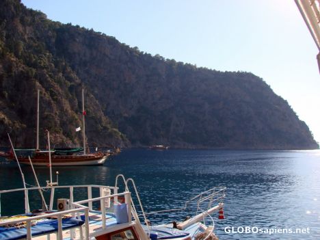 Postcard from Oludeniz to Butterfly Valley
