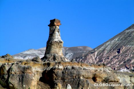 Postcard Avanos (TR) - a chimney