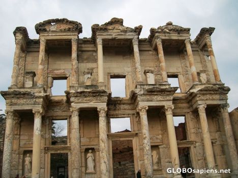 Postcard Ephesus Ruins