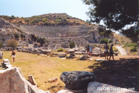 Postcard Ruins at Efez