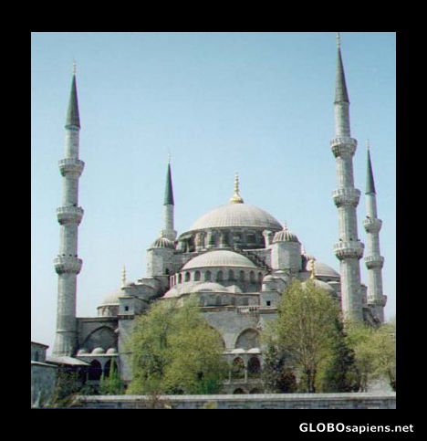 Postcard The Blue Mosque.