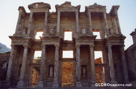Postcard Celsus Libray - Ephesus