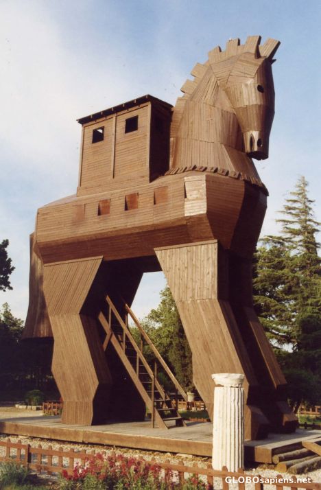 Postcard Trojan Horse