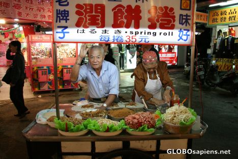Postcard Shilin Night Market
