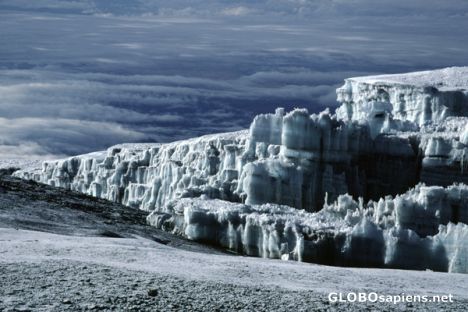 Postcard Rebmann Glacier III
