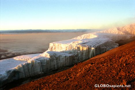 Postcard Rebmann Glacier I