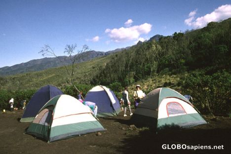 Postcard Camp 1 - Machame Camp 3036 m