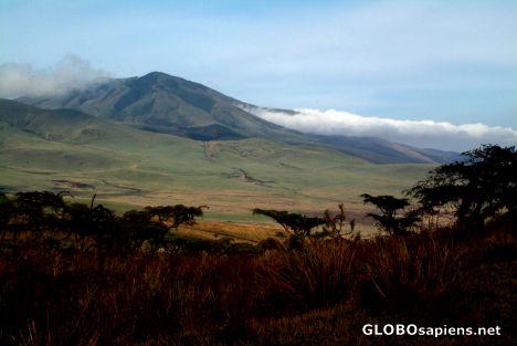 Postcard Tanzania, Ngorongoro - near the Masai territory