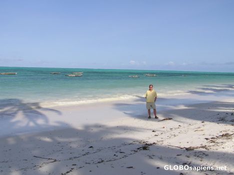 Postcard Beach in Jambiani, Zanzibar east coast