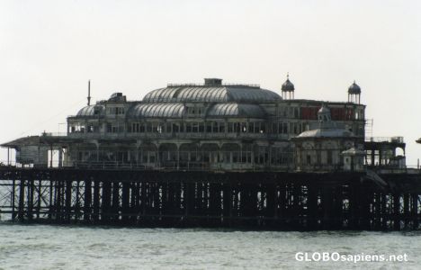 Postcard West Pier in 1995