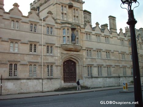 Postcard Examination Schools at the High Street, Oxford