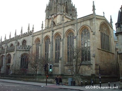 Postcard St Mary the Virgin ( University Church), Oxford