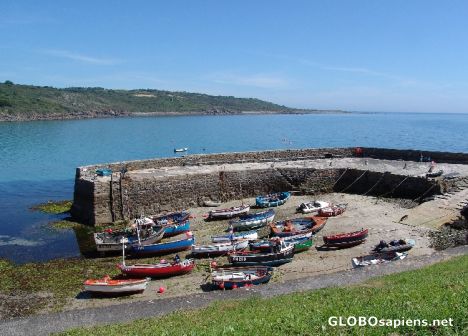 Coverack Harbour, Cornwall