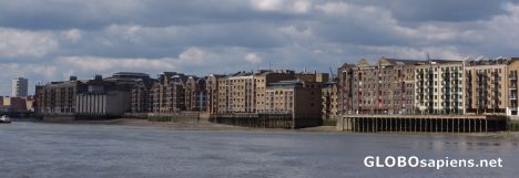 Postcard Docklands  Housing Panorama