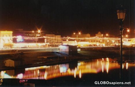 Postcard Blackpool lights