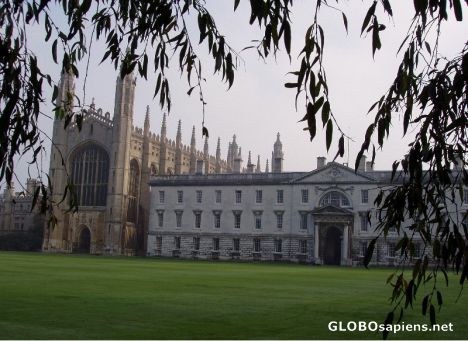 Postcard Kings College Cambridge