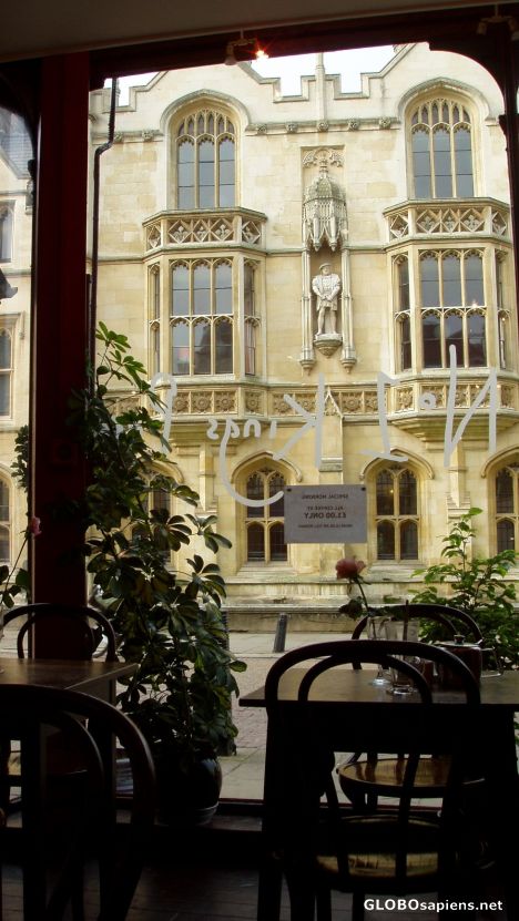 Postcard Cambridge: Coffee with a view