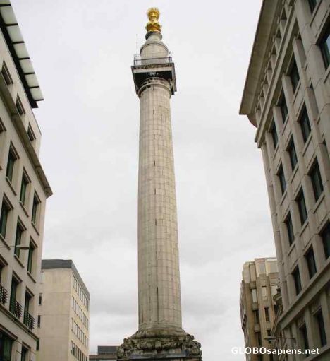 Postcard Monument's column
