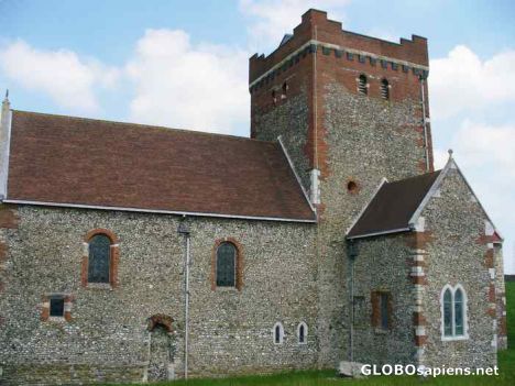 Postcard Saxon Church