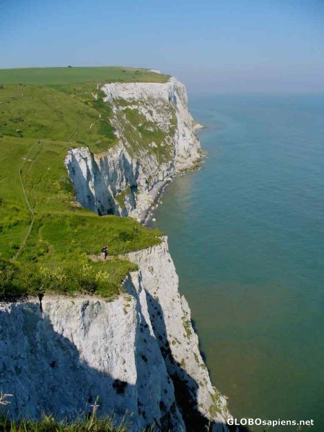 Postcard White cliffs of Dover