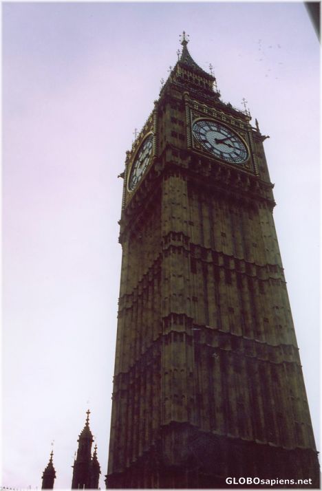 Postcard Big Ben and St Stephens Tower